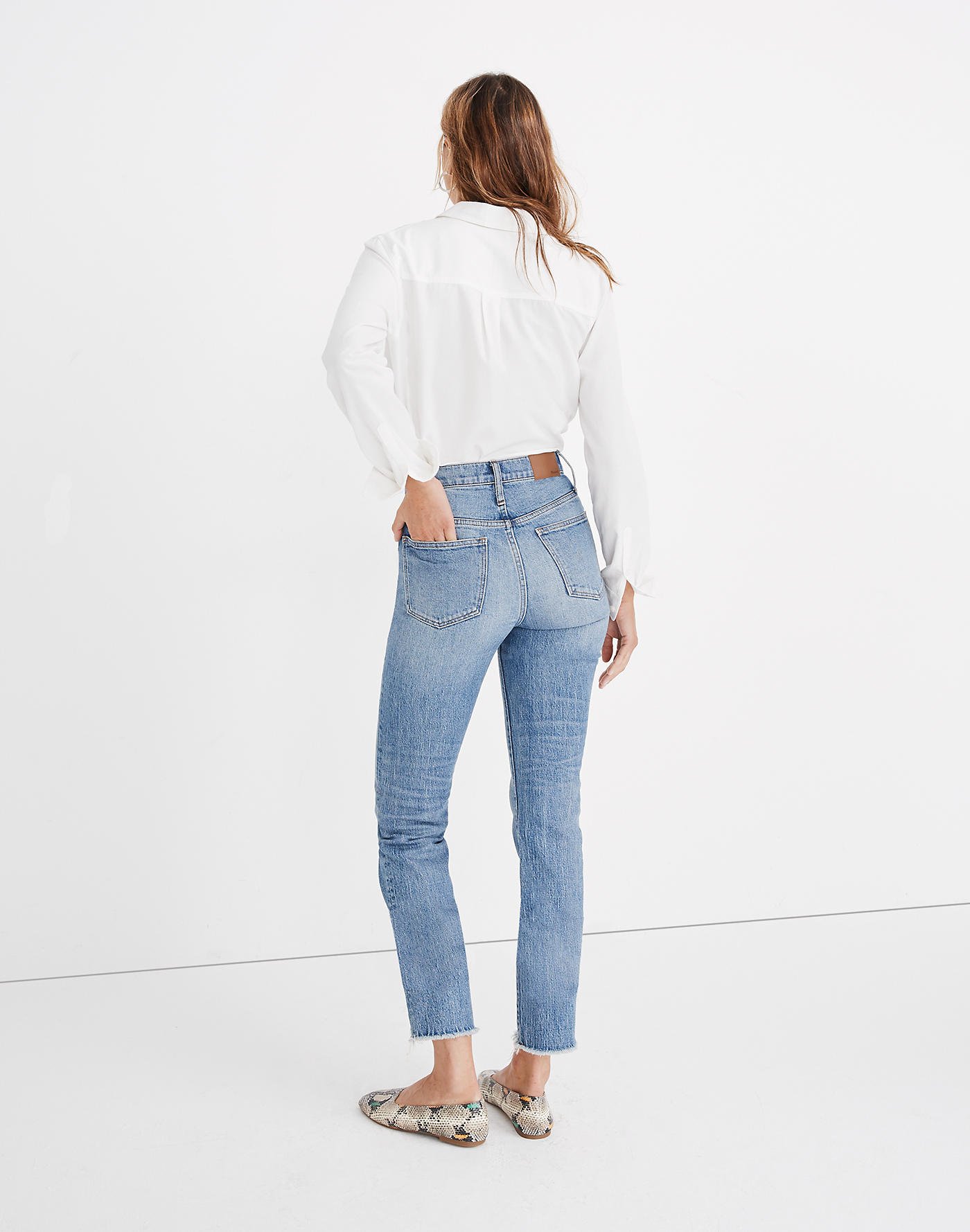 Madwell The Petite Perfect Vintage Jean in Ainsworth Wash