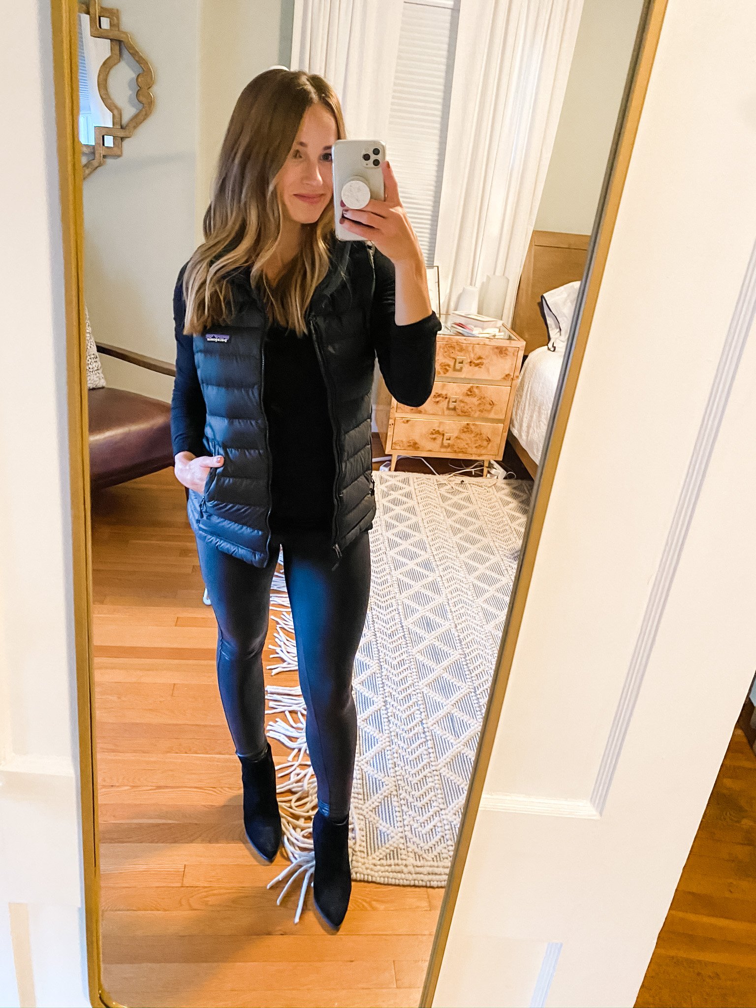Spanx Faux Leather Leggings