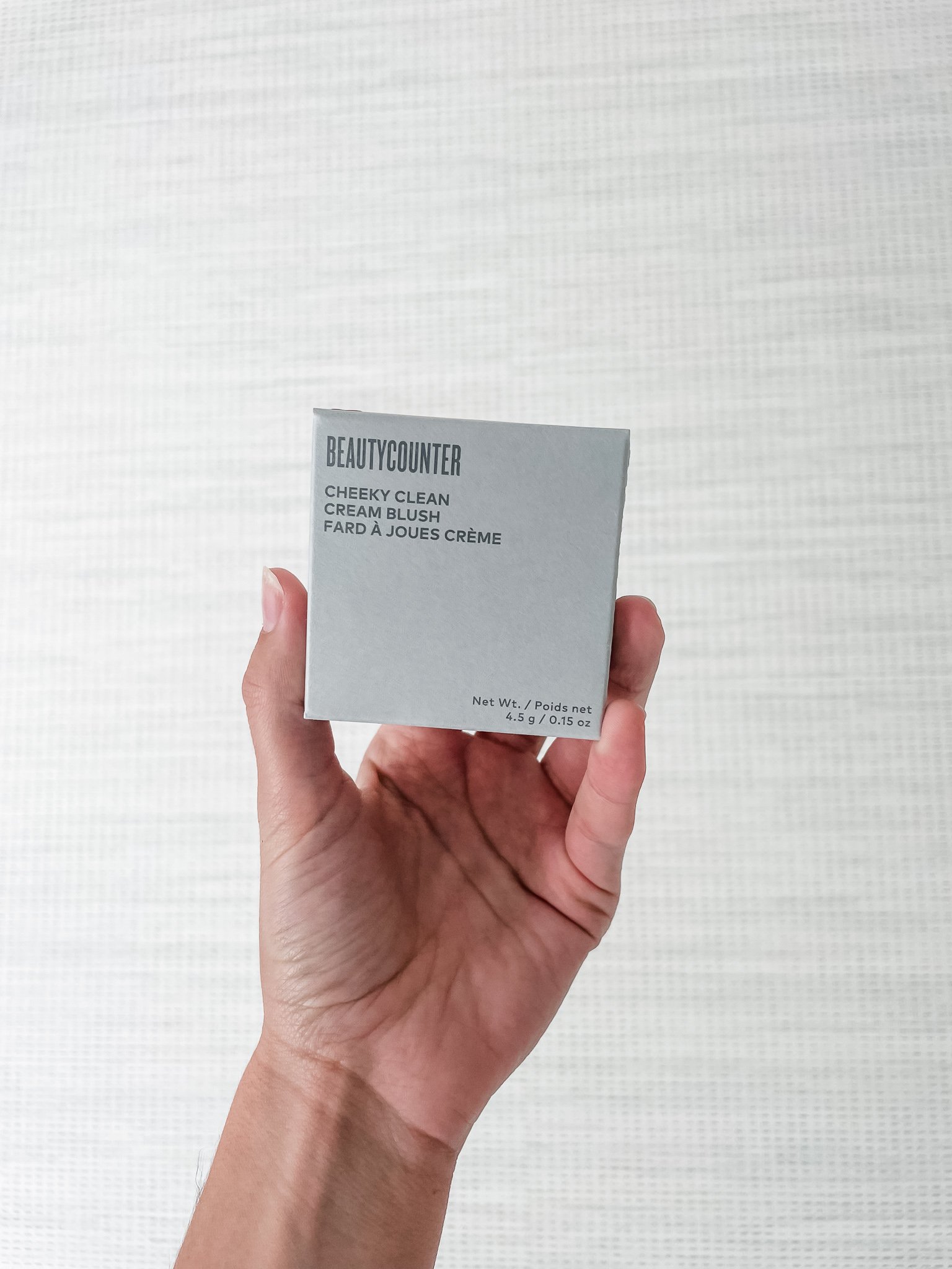 Beautycounter cream blush packaging