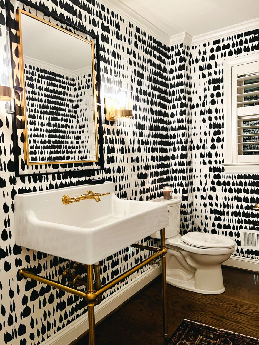 Home Tour: Our Powder Room