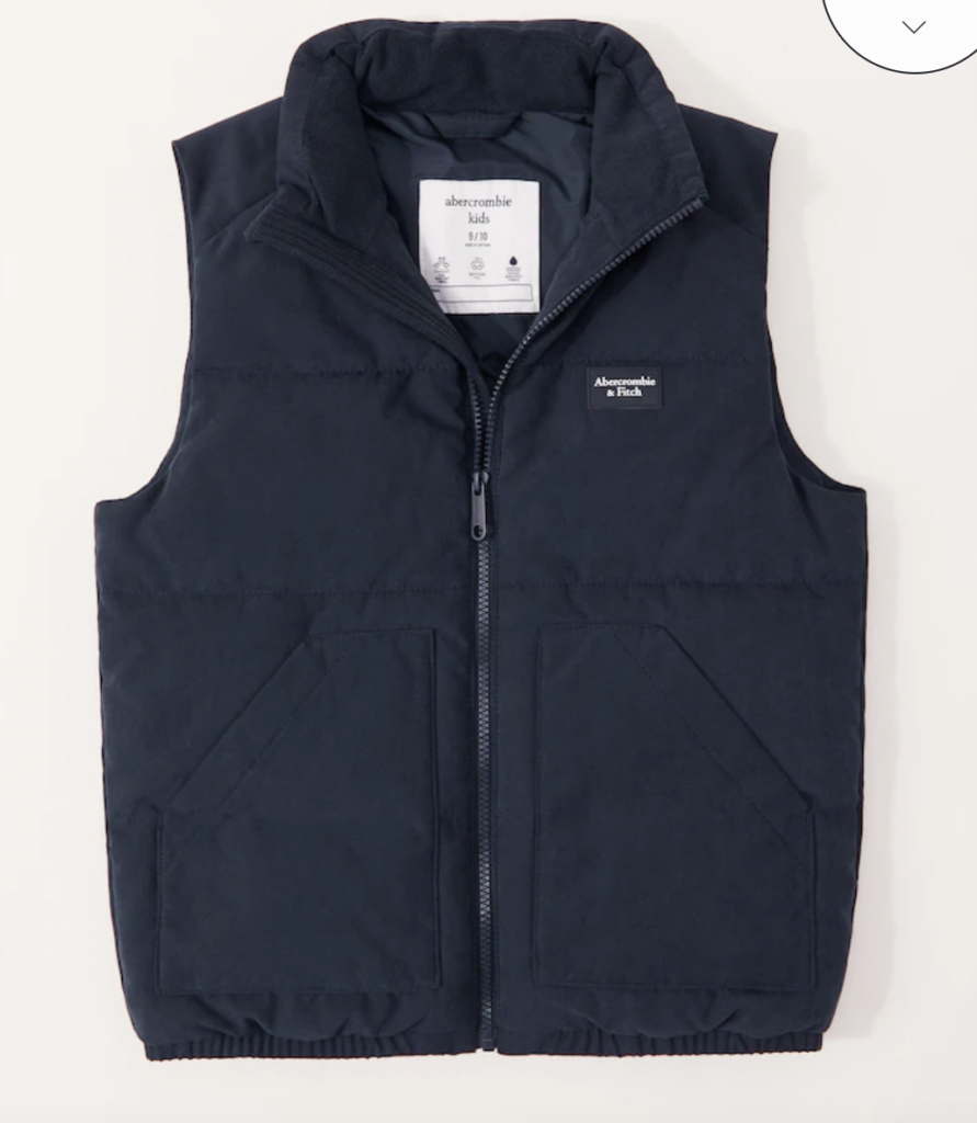 Boys Puffer Vest