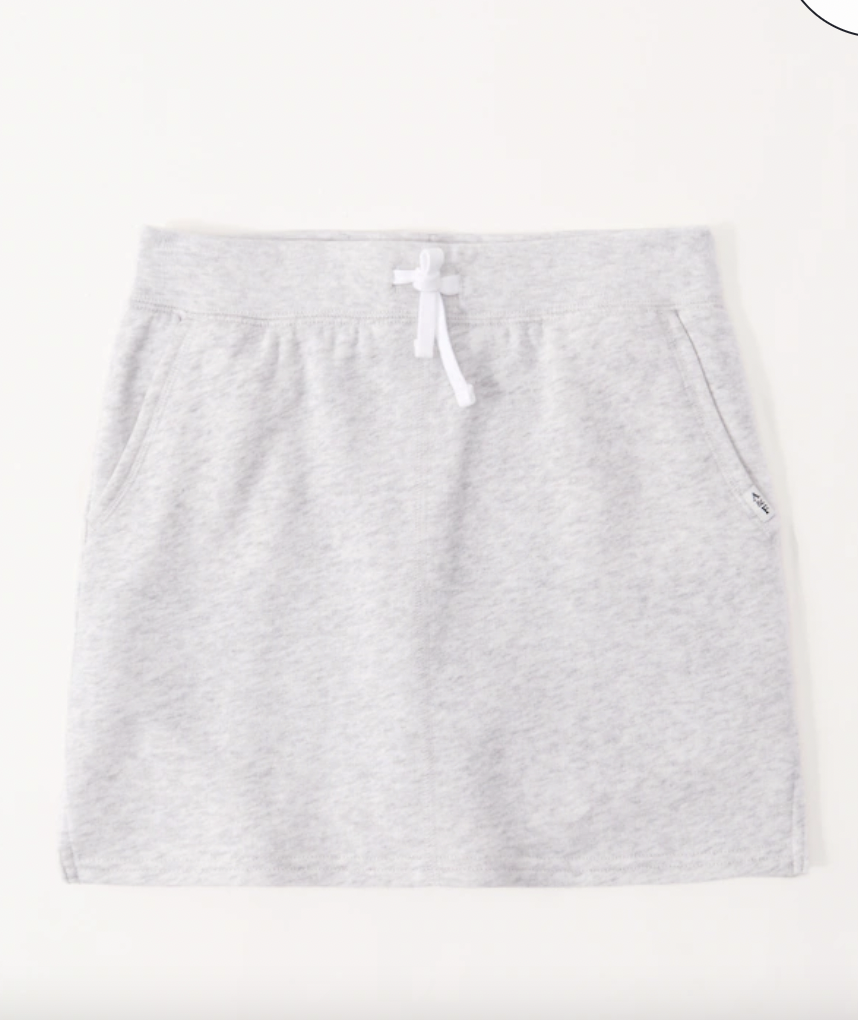 Abercrombie Essentials Kids Fleece Skort