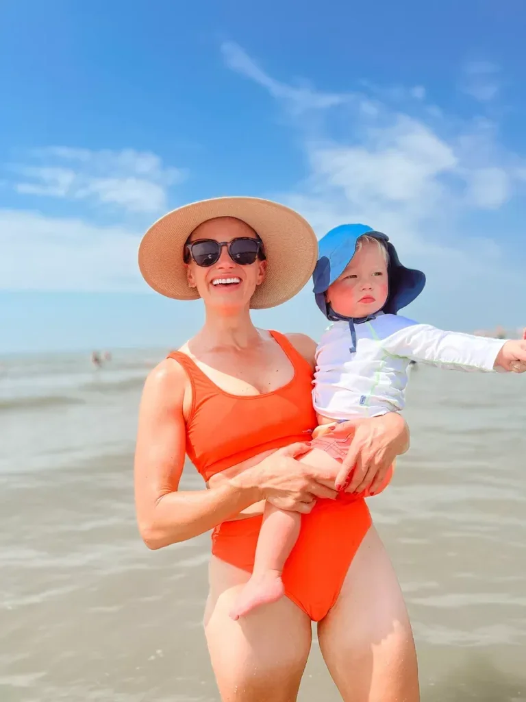 TeriLyn Adams wearing Two Piece Scoop Neck Bikini
